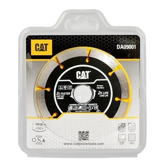 Disco Cat Diamantado Seco 300x20mm /10x3mm Fubral