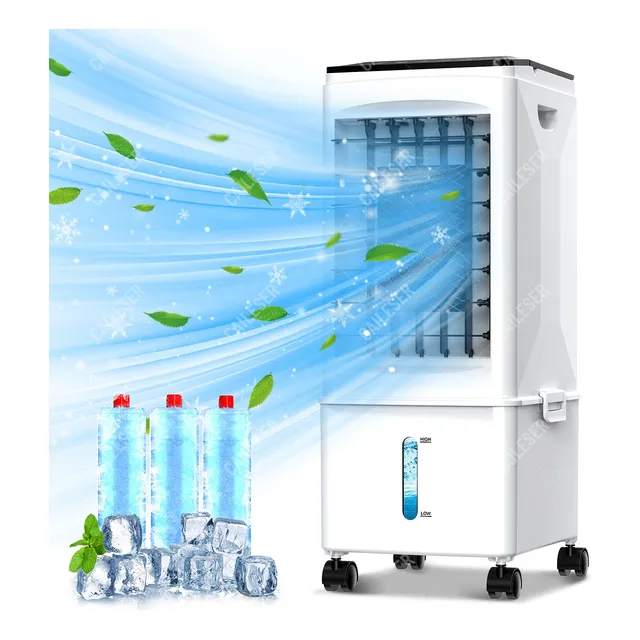 Ventilador Frío 9.5l Enfriador De Aire Climatizador Portátil