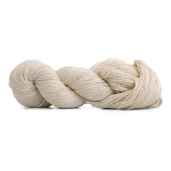 Hilo De Algodón Fino 8/3 Madeja 150gr X1 U Faisaflor Lanas
