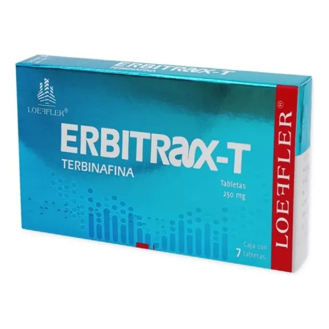 Erbitrax-t Terbinafina Loeffler 7 Tabletas 250 Mg
