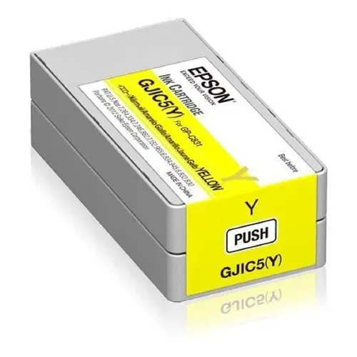 Cartucho Epson Colorworks De Tinta Gp-c831 Gjic5(y) Amar /vc
