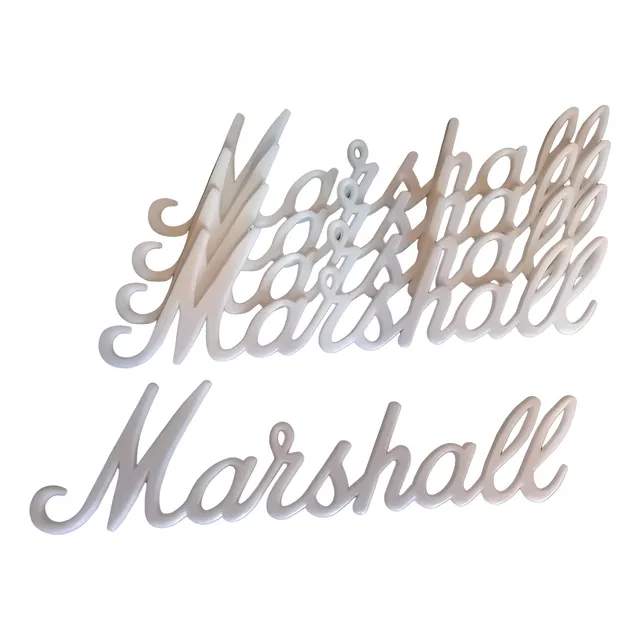 Logos Marshall 23 Cm, O A Medida.