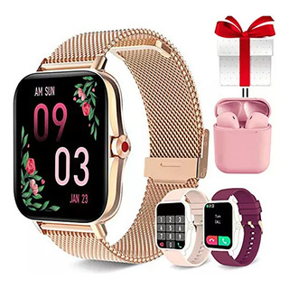 Reloj Inteligente Mujer Pulsómetro Bluetooth Para Xiaomi Ios Reloj Inteligente Mujer Pulsómetro Bluetooth Para Xiaomi Ios