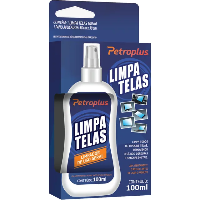 Kit Limpa Telas Celular Notebook Tv C/ Pano Microfibra Vidro
