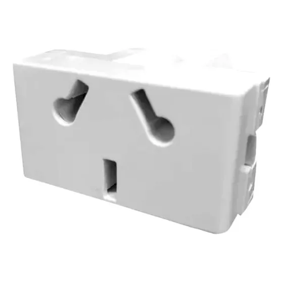 Modulo Tomacorriente 10a Blanco Kalop