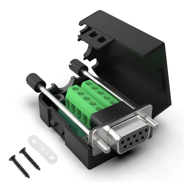 Adaptador Hembra Db9 Rs232 Serial Conector Terminal