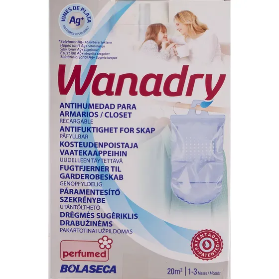 Sistema Antihumedad Bolaseca Wanadry Closets Y Armarios 450g