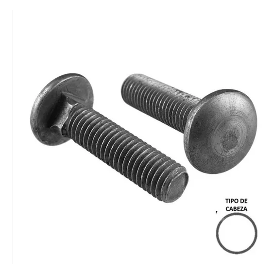 Tornillo Coche Nc 7/16 -14 X 8  200 Pzs *
