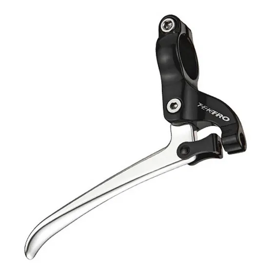 Manija De Freno Tektro Fl750 Plateado Y Negro.