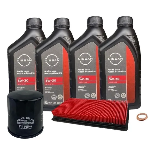 Cambio De Aceite 5w30 Versa March 2012-2019 Original