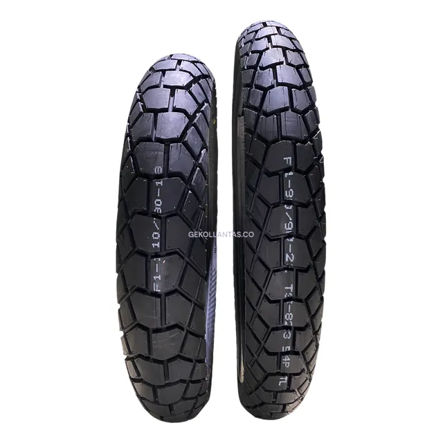 Combo Llantas Timsun 110-80-18 Y 90-90-21 Ts822