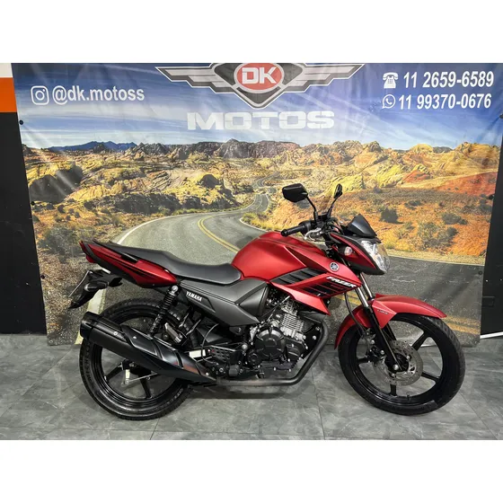 Yamaha Ys150 Fazer Sed 2023 Vermelha