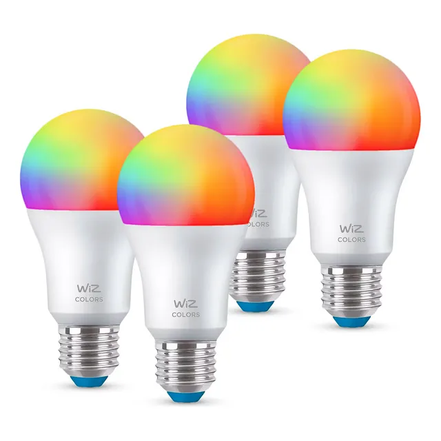 Wiz 2-pack 2 Focos Led Inteligente Wifi Color Rgb A60 E27 8w
