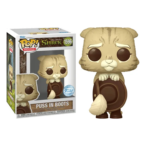 Funko Pop Gato Con Botas 1596 Special Edition Exclusivo Shrek