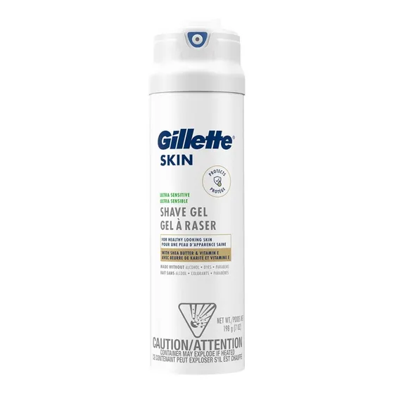 Gel Afeitar Gillette Skin Ultra Sensitive Vitamina E 198g