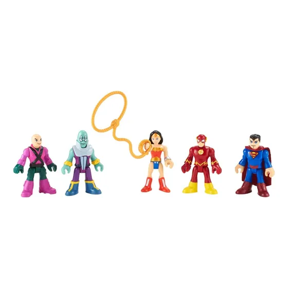 Fisher-price Dc Super Amigos Pack Héroes Y Villanos