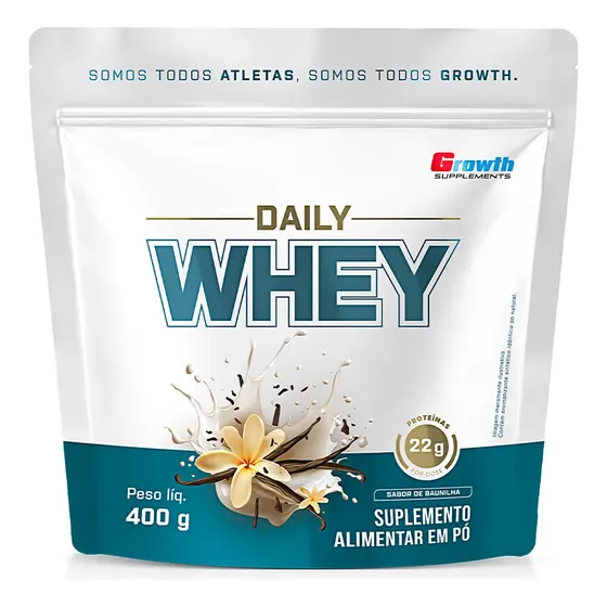 Daily Whey Protein 400g Growth Supplements