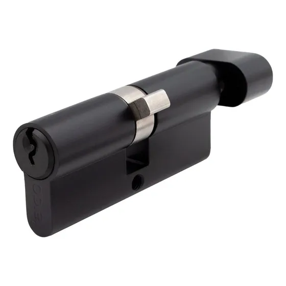 Cilindro Odis Llave-seguro Estándar 70mm - Negro