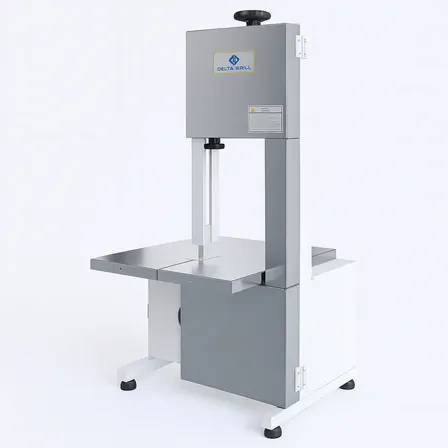 Máquina Serra Fita Delta Grill 1027 Bancada Açougue Carne Osso Inox 1,46m 1/3cv