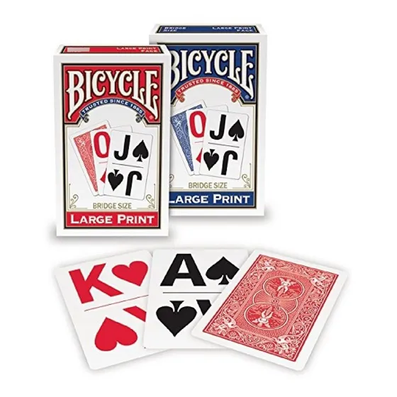 Cartas Naipes Barajas De Poker Y Magia Bicycle Large Print