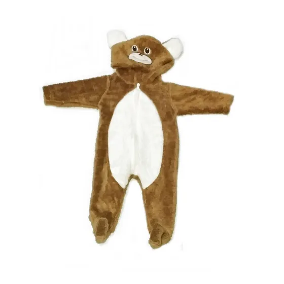 Enterito Monito Bebe Peluche Super Suave Y Abrigados!