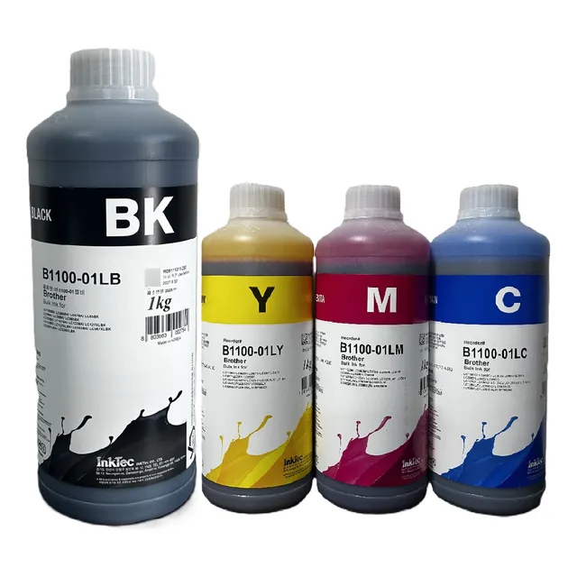 Pack Litro Bk 500ml Cmy Para Mfcj7610 Mfcj7620 Mfcj6930 T720
