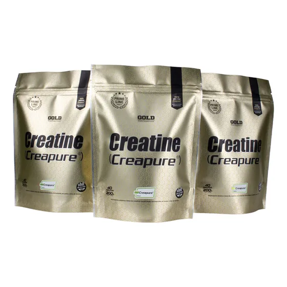 Creatina Creapure 200g 100% X3u - Gold Nutrition