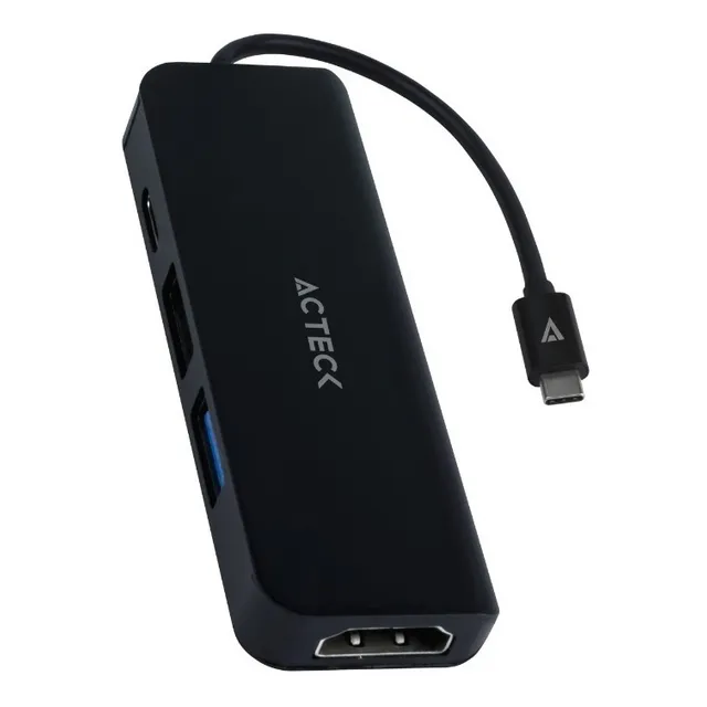 Hub Usb C 4 En 1 Gate 5p Dh645 4khdmi