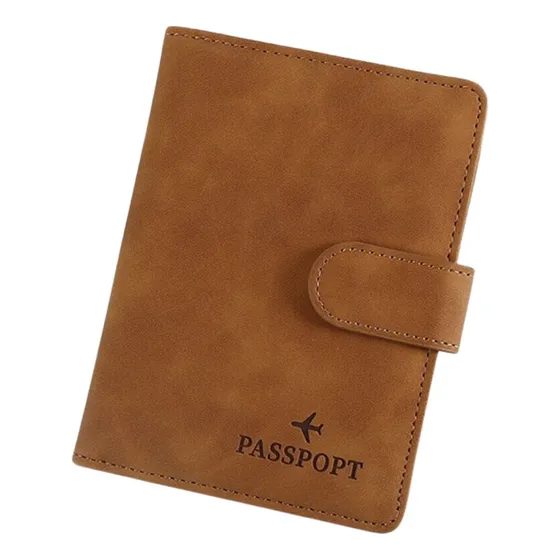 Estuche Forro Protector Porta Pasaporte Documentos Tarjetero
