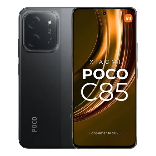 POCO C85 256GB ブラック ① Xiaomi Poco C85 - 256gb - 8gb Ram - Cor Preto | Frete grátis