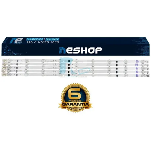 Kit Barras Led Neshop Para Tv Un32f4200 Un32f4300 Un32f5500