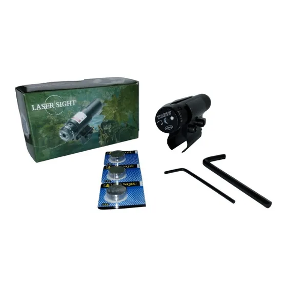 Mira Laser Accesorio Universal Para Rifle + Baterías 