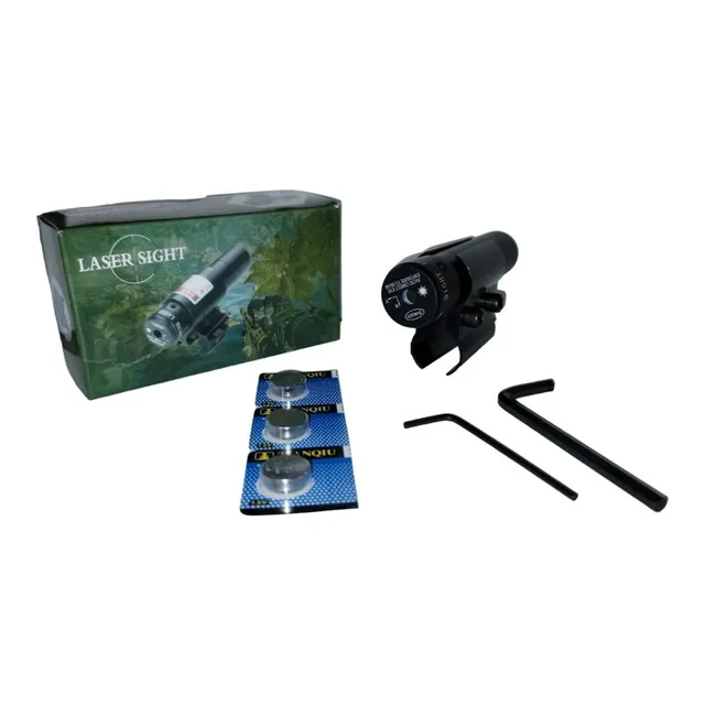 Mira Laser Accesorio Universal Para Rifle + Baterías 
