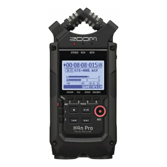 Grabadora Digital Profesional Zoom H4n Pro 4-track Portable