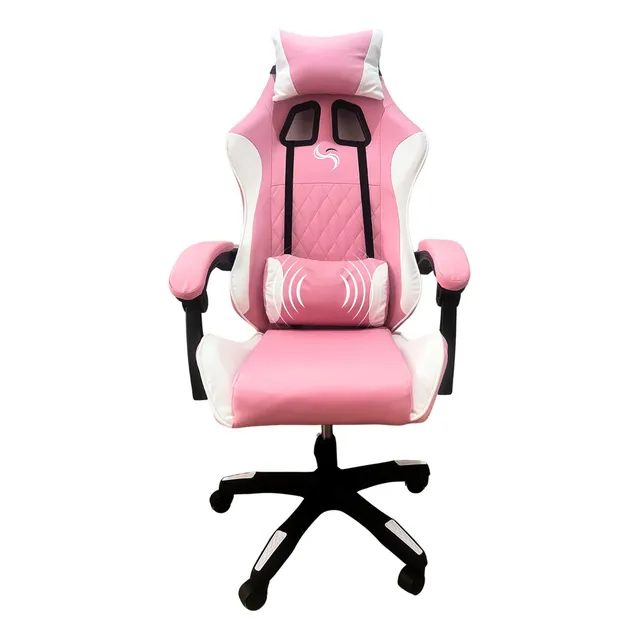 Silla Gamer Pro Gaming Rosa Giratoria Material Del Tapizado Cuero Sintético Todo ofertas Bilbao