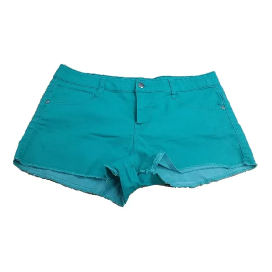 Short Dama Forever 21 Verde Agua Original Usa Talla 30