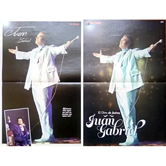Juan Gabriel. Pósters Publicados Por Tvnotas. 2 X