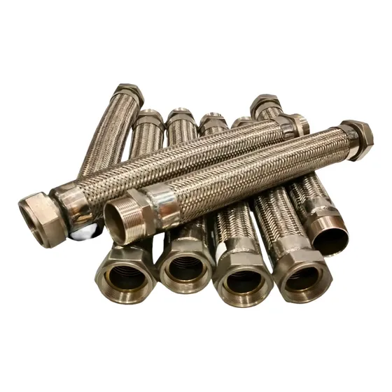 Tubo Flexível Inox P/ Vapor 600c° 1.1/2 Polx 1000mm Sauna