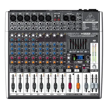 Console Behringer X1222USB Xenyx de mistura