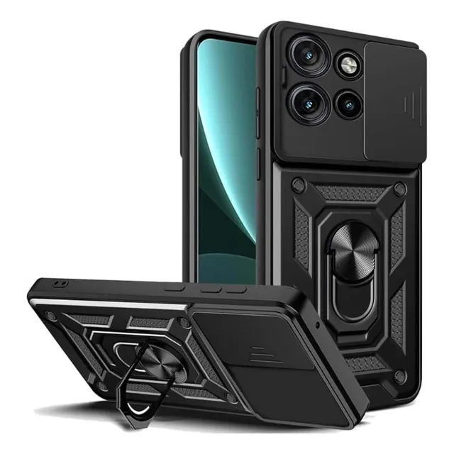 Estuche Antichoque Armor Junshi Para Motorola Moto G75 Negro Junshi
