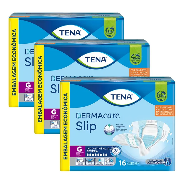 Fraldas Tena Slip Dermacare