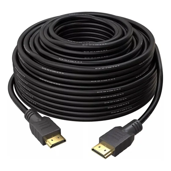 Cabo Hdmi 25m Blindado 1.4 Ethernet 25 Metros Full Hd 3d Nf