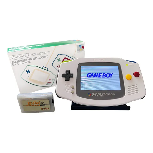 Gameboy Advance Super Famicon Edition + Ez-flash Iv + 8gb Sd