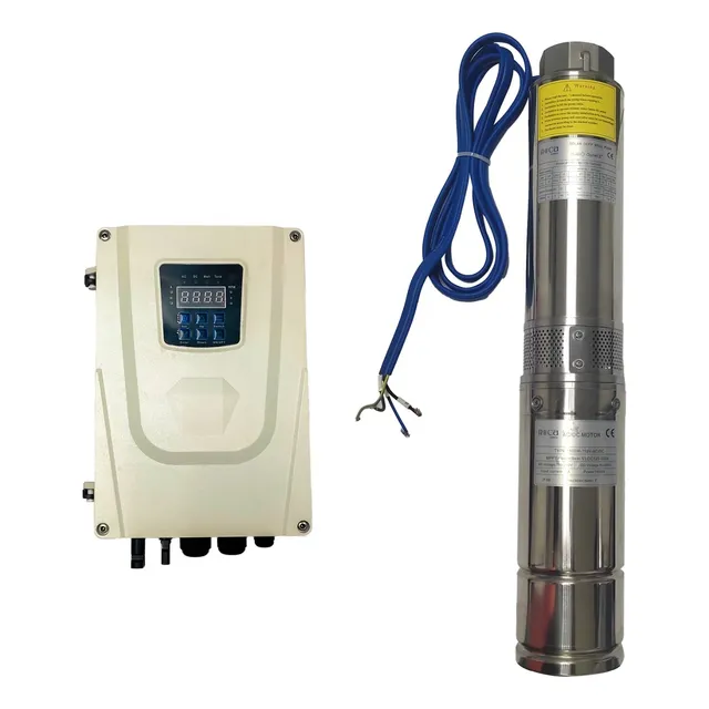 Bomba De Agua Sumergible Solar  2hp 1500w