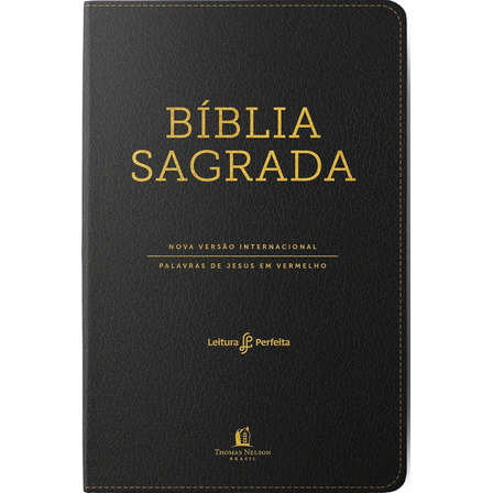Bíblia Nvi, Couro Soft, Preto, Letras Vermelhas, Índice De Dedo, Leitura Perfeita, De Thomas Nelson Brasil. Editorial Vida Melhor Editora S.a, Capa Dura Em Português, 2019 Bíblia Nvi, Couro Soft, Preto, Letras Vermelhas, Índice De Dedo, Leitura Perfeita, De Thomas Nelson Brasil. Editorial Vida Melhor Editora S.a, Capa Dura Em Português, 2019