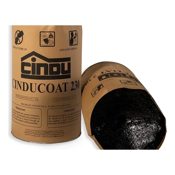 Asfalto Solido Oxidado Impermebilizar Cinducoat 25kg Cindu