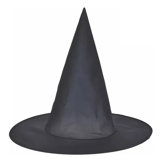 Sombrero Bruja Clasico Negro X 10 - Halloween Cotillon