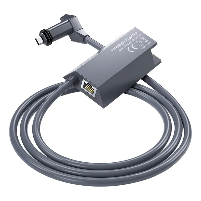 Adaptador Ethernet Red Internet Satelital Para Starlink V2
