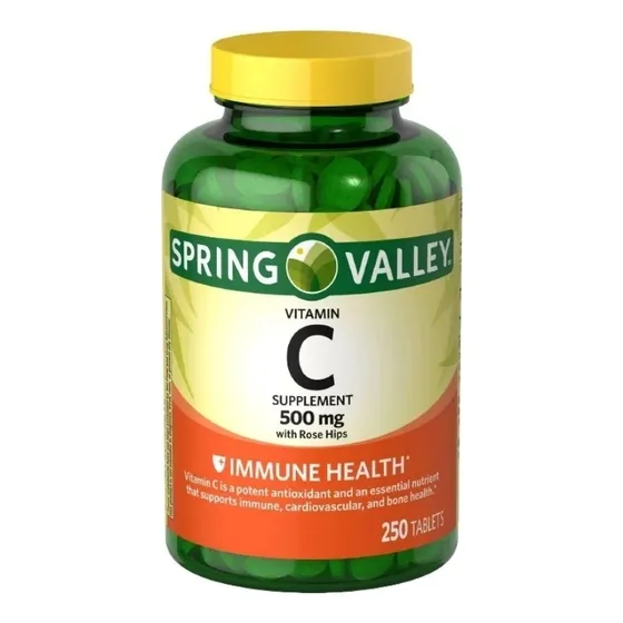 Vitamina C 500mg De 250 Tab Spring Valley Tienda 