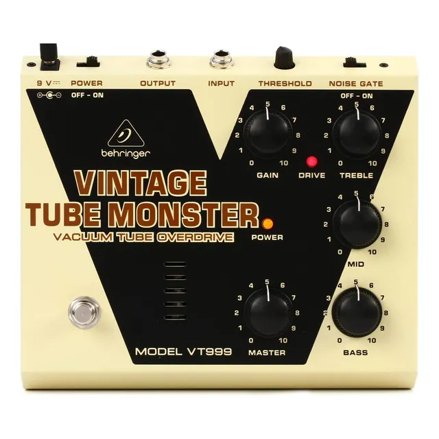 Behringer Vt999 Vintage Tube Monster Overdrive Pedal